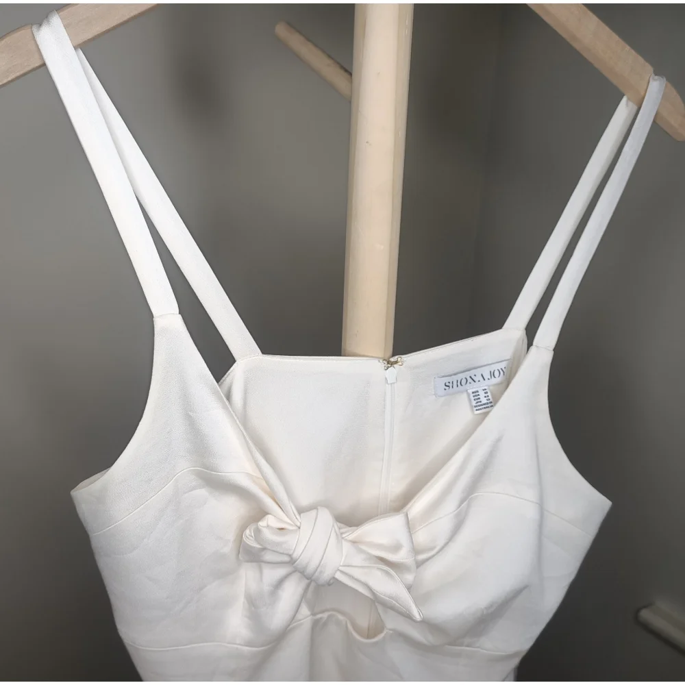 SHONA JOY Maxi dress tie front *size 14* - Picture 3 of 5